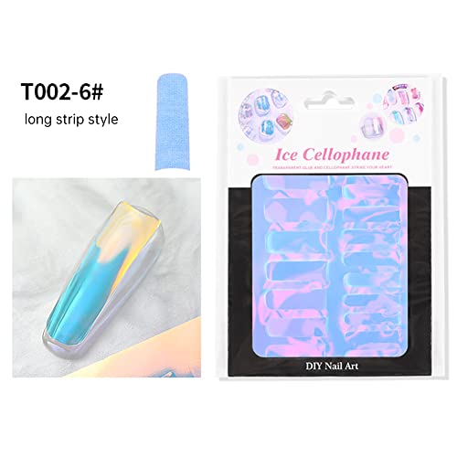 ISAKEN Decalcomanie per Unghie, Adesivi in Vetro