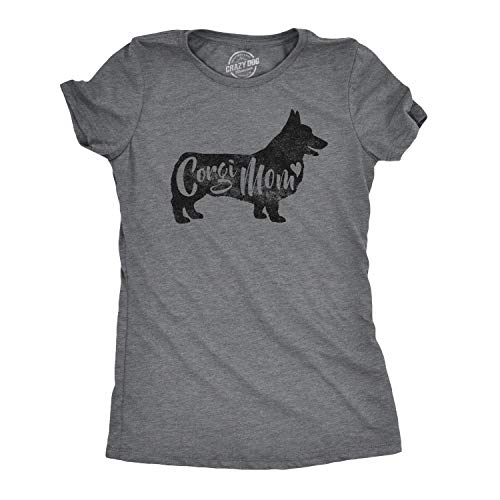 T-shirt Corgi Mom pour femme affichez l'amour de votre compagnon