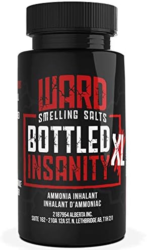 Ward Smelling Salts Bottled Insanity Insanely Strong Ammonia Inhalant Smelling Salt For Powerlifting Hockey Football Weight Lifting And More Insane Smelling Salt Amazon Ca Beauty Personal Care