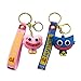 K&F-KFSH 2 PCS Poppy Playtime Keychain, Huggy Wuggy Pop Simple Fidget Push Toy, Stress Bubble Toys Décoration pour Adultes Enfants