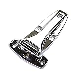 Red Hound Auto Trailer or Truck Chrome Flush Mount Door Hinge Heavy Duty Polished All...