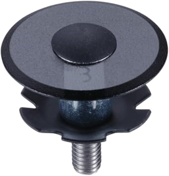 BBB BAP-02 Bicycle Headset Round Head Stem Cap Black 506292