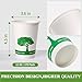 Vplus 270 Pack Compostable Paper Cups, 12 oz Biodegradable Disposable Paper Coffee Cups, Eco-friendly Hot Drinking Cups for Party, Picnic,Travel,and Events 2