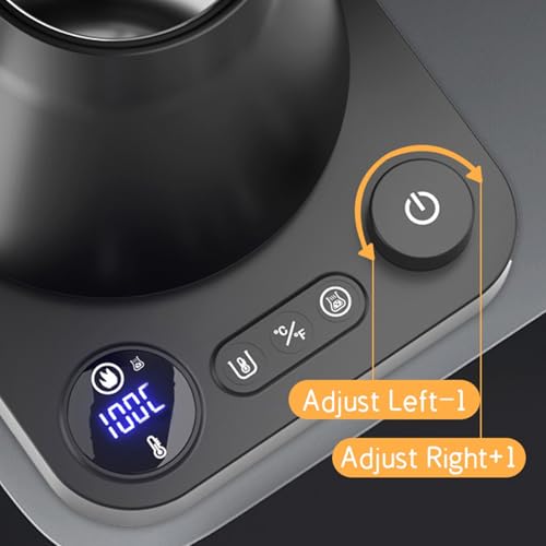 Hervidor eléctrico con control de temperatura y acero inoxidable miniatura 3