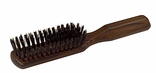 Redecker Wild Boar Bristle Hairbrush with Oiled Thermowood Handle, 8-1/8-Inches