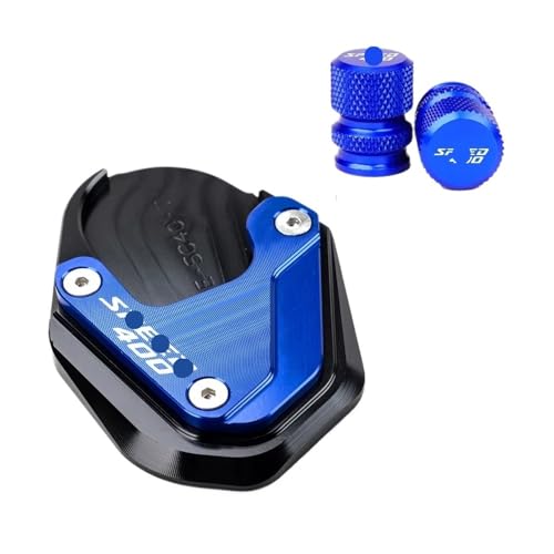 Accessoires moto Speed 400 pour éviter les chutes de béquille sur herbe