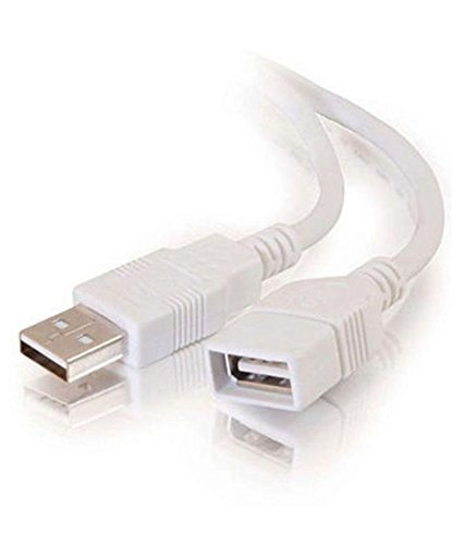 PremiumAV 1.5 MTR USB 3.0 Super Speed Extension Cable (White)