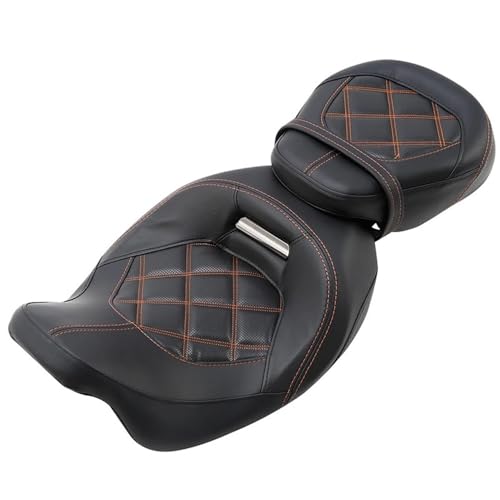 Cojín de asiento para motocicleta Touring Street Glide y Road King 2009-2024
