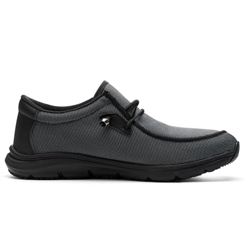 Non Slip Waterproof Loafers Men Women Lightweight Comfortable Shoes Slip on Mesh Walking Shoes