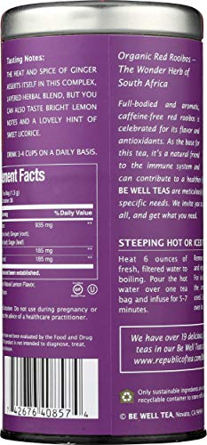 The Republic Of Tea - Get Soothed Tea - Herbal Tea For Scratchy Throats, 36 Tea Bags #TOP1