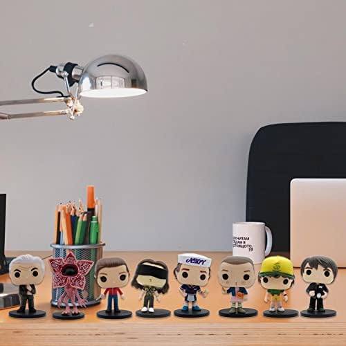 Strangers Things Pop Figures,Merchandise Gift Toy Figures Character Doll Toy Collectible Models for Home Decors Bobblehead Doll Collectible Model Toys for Kids and Adults