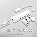 LENTION 3 USB Ports Hub with RJ45 LAN Adapter Laptop Ethernet Dock Network Extender Compatible MacBook Air/Pro (Previous Generation), Chromebook, Windows Laptop, More (CB-USB-HUB-WHI)