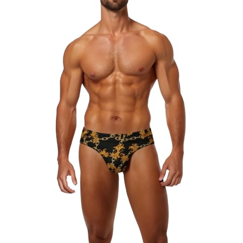 Bañadores Surferos Hombre - Traje de baño para Hombre con diseño de Dorada Ideal para Actividades acuáticas y Deportivas en Playa o Piscina Durante Todo el año