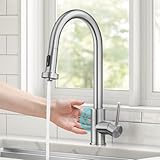 KRAUS Bolden KSF-1616SFS Küchenarmatur mit Bewegungssensor, Einhandgriff, berührungslos, Edelstahl, fleckenfrei