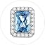 03.March(Aquamarine)-Emerald Cut