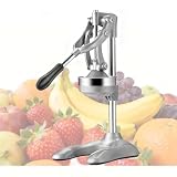 【Maggiore Efficiente】Separandosi efficacemente dal succo, gli utenti possono ottenere più succo possibile da arance, limoni, lime, pompelmi e altro ancora.
