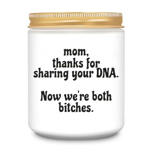 Funny Birthday Gifts for Mom,Mom Gifts from Daughter Son,Unique Mothers Day Thanksgiving Christmas Gift Lavender Scented Candles for Women