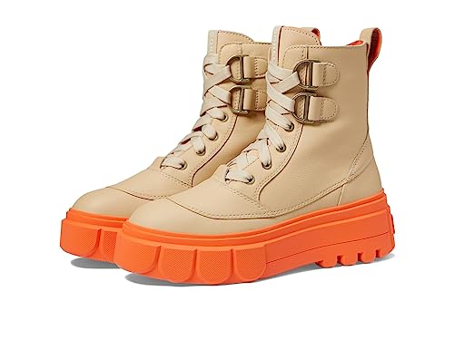 Sorel Women's Caribou X Boot Lace Waterproof Boots - Ceramic, Optimized Orange - Size 8.5