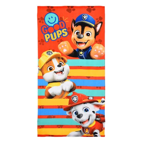 Toalla de playa Paw Patrol microfibra poliéster toalla infantil 240gsm tamaño 70x140cm playa piscina