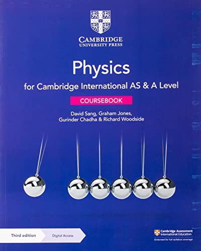 Cambridge International AS & A Level Physics Coursebook with Digital Access (2 Years) 3ed