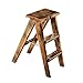 Marchepieds escamotables Échelle de tabouret pliant échelle en bois massif échelle intérieure espace de la province espace tabouret pliant grenier à la maison cuisine banc chaise banc capacité de char