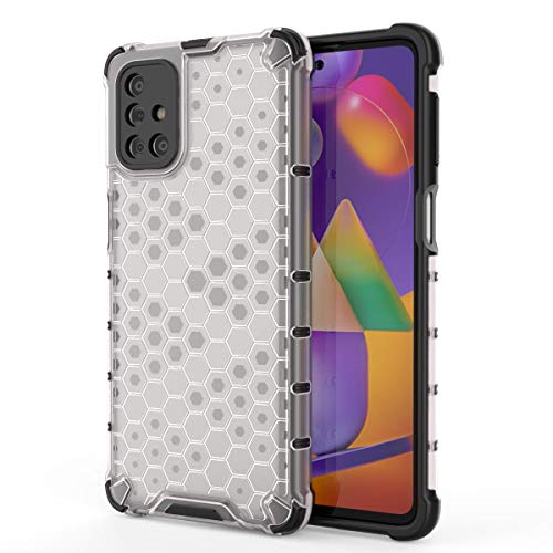 Image of Glasgow Back Case Cover Designed for Samsung Galaxy M31s - Transparent