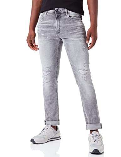 REPLAY Mickey Jeans, 095 Gris Claro, 30W x 32L para Hombre