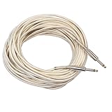 Spécifications : AMSLSIU Câble audio Plug and Play pour guitare, 35 mm mâle-mâle, flexible, pour microphone, haut-parleur et guitare électrique. Accessoire pour microphone et haut-parleur.