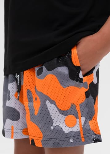 Ethika Boys Basketball Short | Drip Camo2
