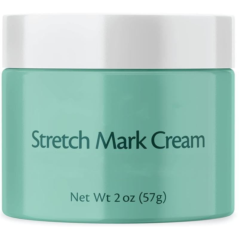 Crema para Estrías, Loción Eliminadora de Cicatrices y Reparadora de la Piel, Hidratante para el Cuidado de la Piel en Maternidad, Ideal para el Embarazo y el Posparto, Abdomen, Muslos y Caderas (57 g