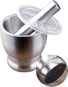 Cuglb Stainless Steel Mortar & Pestle Set