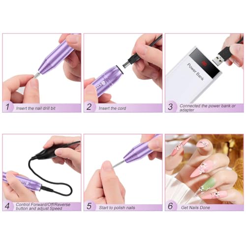 Professional Nail Drill Machine Rechargeable