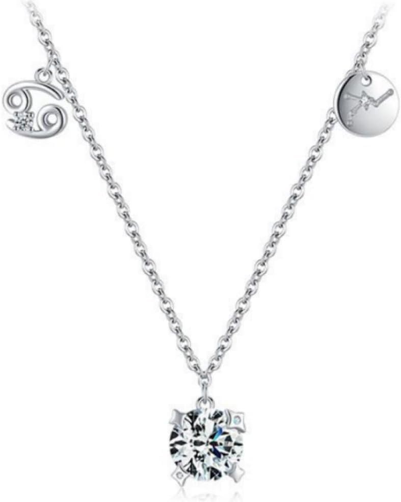 Collier avec pierre de naissance et pendentif horoscope, le cadeau d'anniversaire idéal