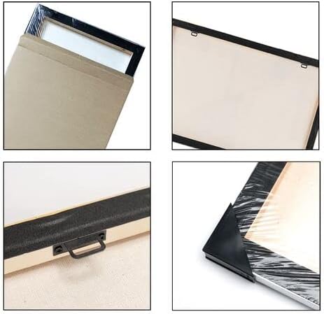 Miniatura 4 de Fadace Lienzo personalizado para el Día del Padre con tus fotos, imagen y texto, lienzo personalizado con nombre para parejas, mamá, 8 x 10 pulgadas