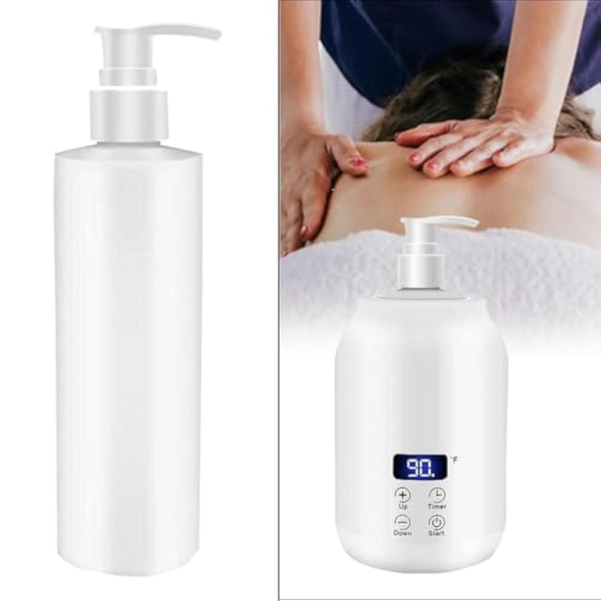 Massage Oil Bottle Subdivided Professional Lotion Bottle
