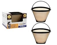 Algopix Similar Product 5 - GoldTone Brand Reusable No4 Cone Style