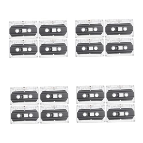Bandes magnétiques enregistrables Gadpiparty pour messages personnalisés et cadeaux audio 16 pcs