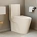 Swiss Madison Well Made Forever SM-1T254BQ, St. Tropez One Piece Elongated Toilet Dual Vortex Flush 1.1/1.6 gpf in Bisque