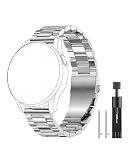 ●【Elige el Ancho Adecuado】 - Con cinco anchos diferentes (16/18/19/20/22 mm), nuestras correas se adaptan a la mayoría de los relojes tradicionales y smartwatches. Comprueba la talla de tu reloj para elegir la correa correcta. Mide la distancia entre los dos puntos de unión de la correa en la esfera. Este ancho en mm es tu talla. (Para más información, consulta la Figura 2 o el final de la descripción del producto)