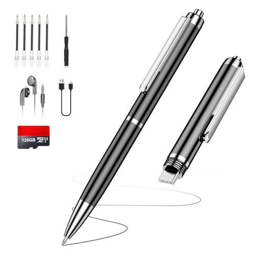 Yegolito 128GBペン型ボイスレコーダー