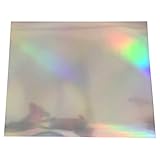  SUPVOX Holographische Folie Transferpapier Vinylfolien Transferfolie Textilfolie Hologrammfolie für T-Shirt Folie 5 Stücke