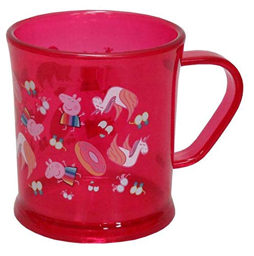 PEPPA PIG Translucent Mug Breakfast Cups, Not Applicable, Pink