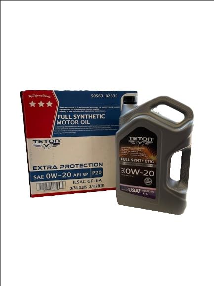 Amazon.com: Teton Oil 0W-20 Advanced Full Synthetic High