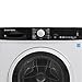 West Bend Washer Compact Front Load Washing Machine with 15 Wash Cycles, LED Display, See-Through Door, Stackable and Space-Saving Design, for Apartments, RVs, and Small Spaces, 2.2 Cu.Ft., White
