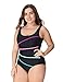 DELIMIRA - Traje de Baño Copas con Relleno Bañador Tallas Grandes para...