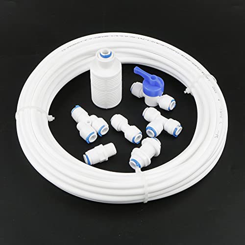Manguera de tubo de 10 metros con conectores rápidos para purificadores de agua RO de cocina 7