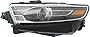 Evan-Fischer Headlight Assembly Compatible with 2016-2019 Ford Taurus From 2-8-16, Driver Side