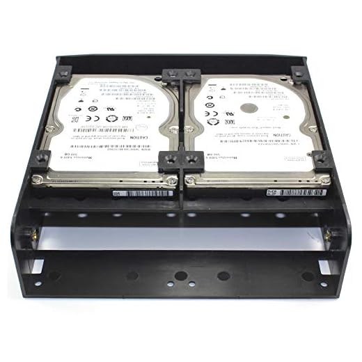 Adaptador de Baía de Unidade de PC para Montagem de 2,5 3,5 Polegadas HDD SSD 3,5 a 5,25 Suporte 3,5 a 5,25 Montagem de Molduras Digitais