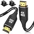 KELink 4K HDMI Cable 25Feet, in-Wall CL3 Rated HDMI Cable 2.0 Support (HDR10 8/10bit 18Gbps HDCP2.2 ARC) High Speed HD Shielded Cord Compatible with Roku TV/Laptop/PC/HDTV