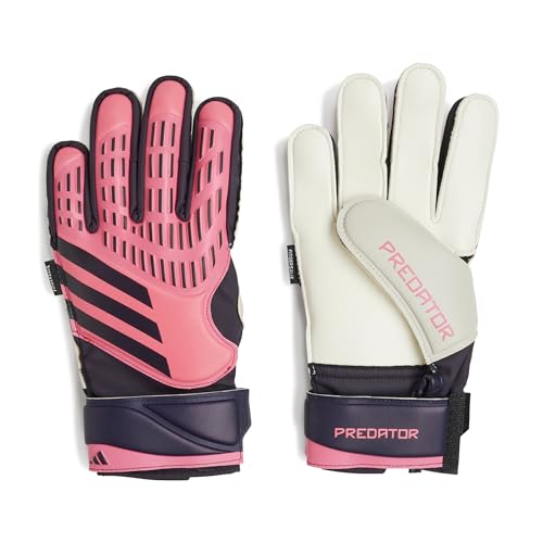 Gants de gardien adidas Predator Fingersave enfants T5 Turbo Black